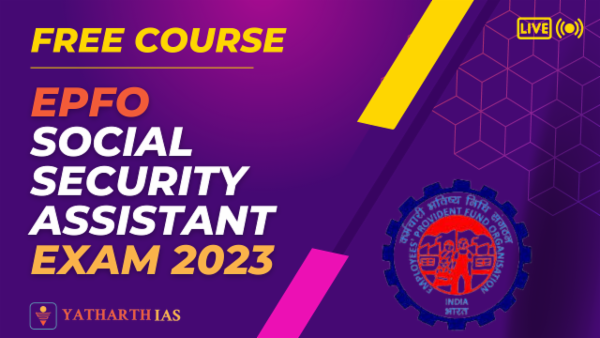 EPFO Social Security Assistant (Group C) Free Course cover