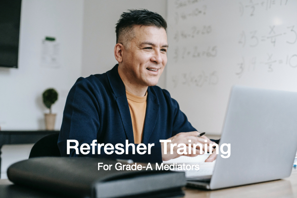 Refresher Training for Grade A Mediators cover