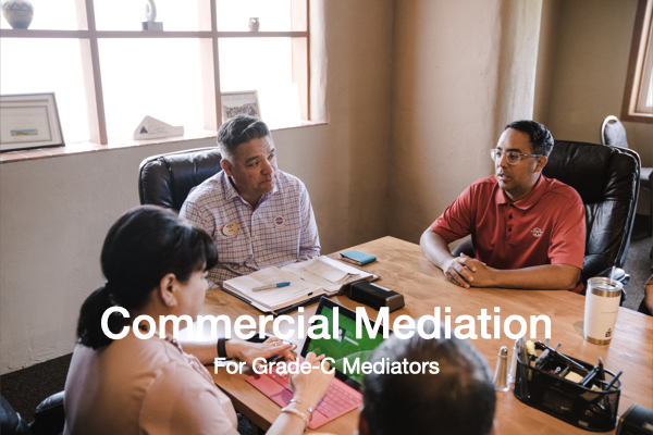 Commercial & Business Mediation Training cover