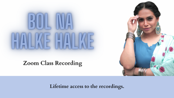 Bol Na Halke Halke - Semi Classical Workshop cover