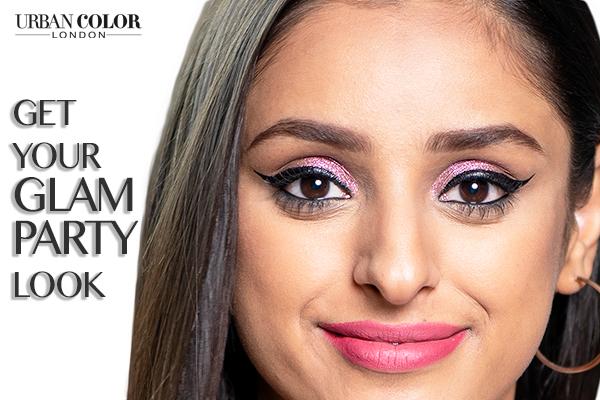 Get Your Glam Party Look with Urban Color London Step by step Video Tutorial cover
