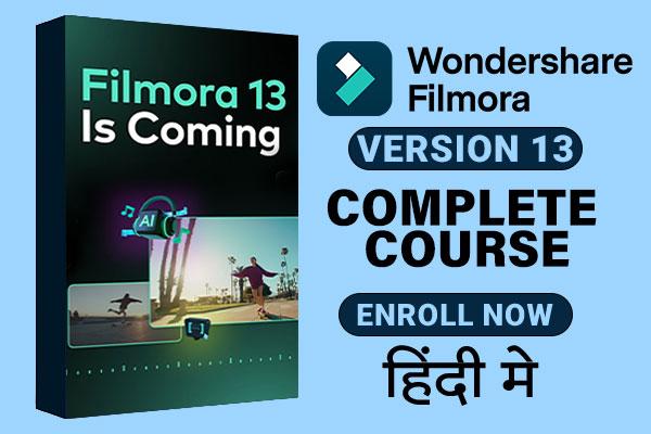 Upcoming ......Wondershare Filmora 12 Complete Course In Hindi cover