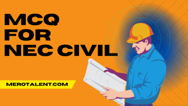 Nepal Engineering Council MCQ for Civil Engineer cover