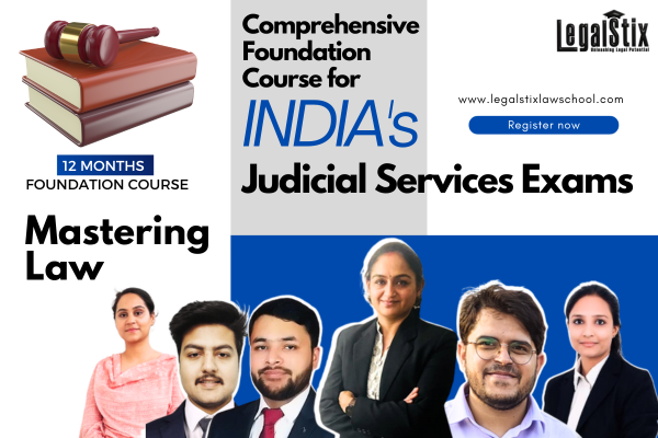 India's Judicial Services Exams Foundation Course (Recorded Lectures) cover