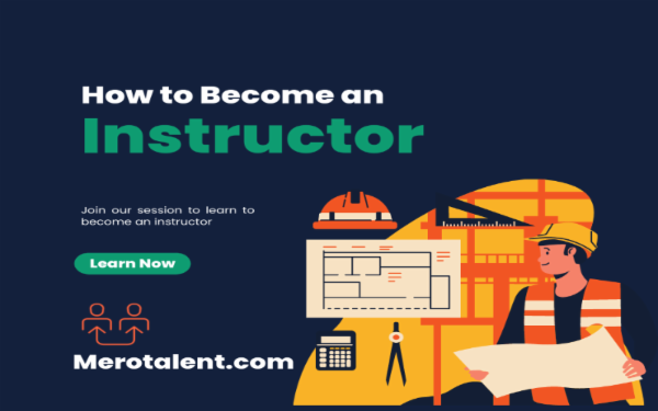 How to become an Instructor in Merotalent.com cover
