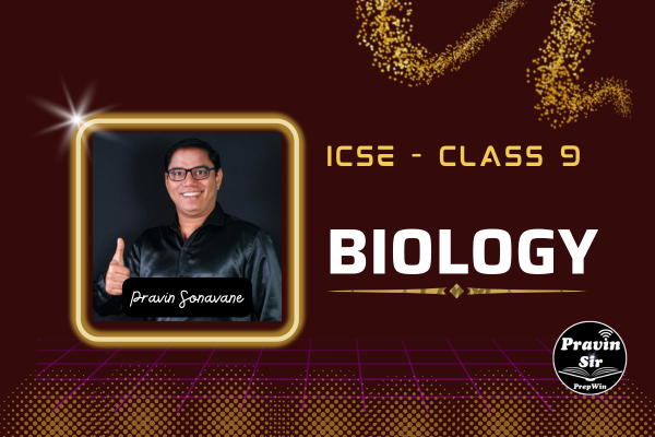 BIOLOGY Class 9 ICSE cover