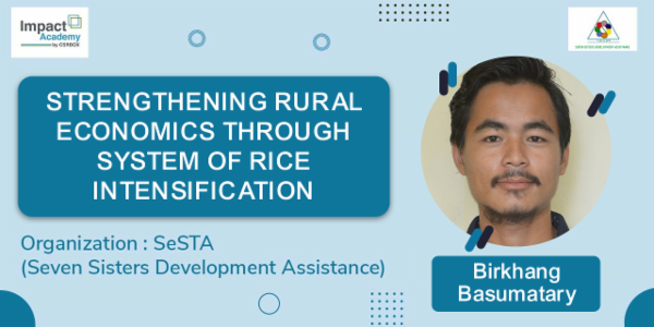 Strengthening of Rural Economies through System of Rice Intensification cover