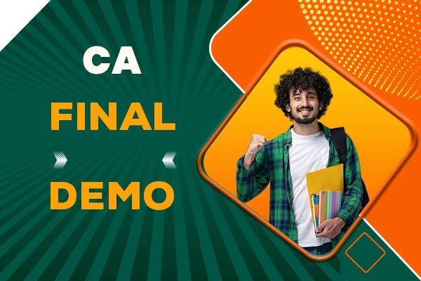 CA Final Demo cover