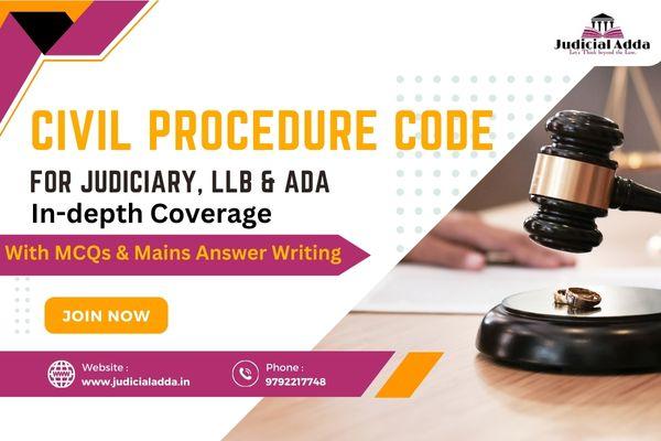 Code of Civil Procedure, 1908 cover