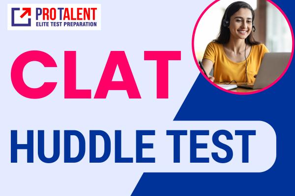 CLAT Huddle Test cover