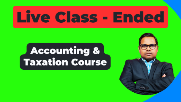 Complete Accounting Course in Tally Prime with All Returns cover