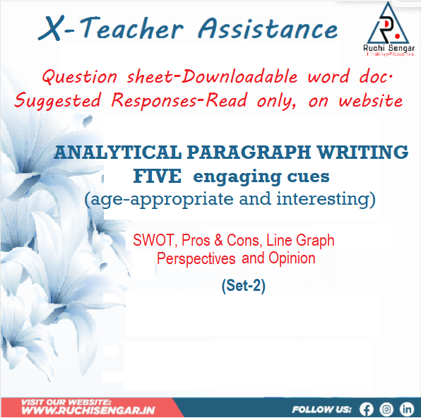 X-Analytical Paragraph Writing -SET 2- 5 cues cover
