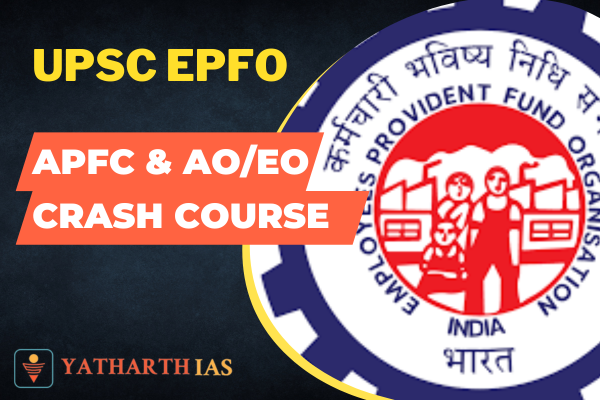 EPFO APFC & AO EO Crash Course cover