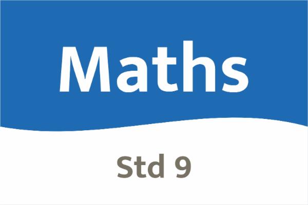 Mathematics - Std 9 (Semi English and English Medium) cover