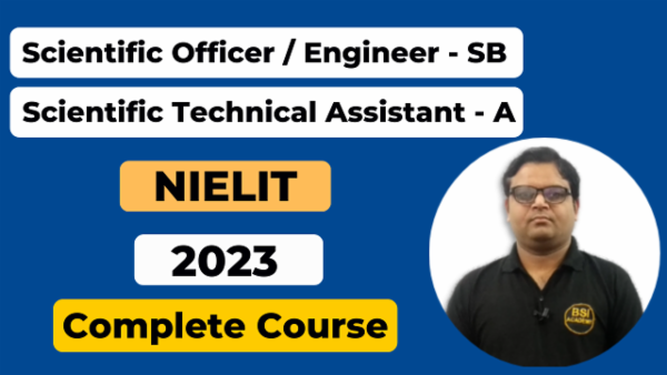 NIELIT 2023: Scientific Officer / Engineer-SB & Scientific/Technical Assistant-A cover