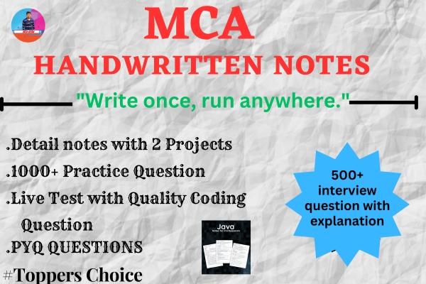 MCA GYAN courses