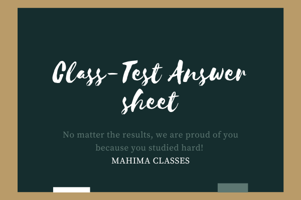 Classroom Chapter-wise Test Series Class 10 cover