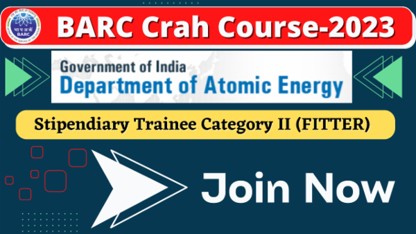 BARC Stipendiary Trainee Category -II FITTER Advance Test Crash Course-2023. cover
