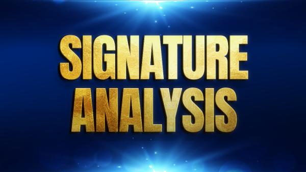 Signature Analysis- 5 Days Workshop cover