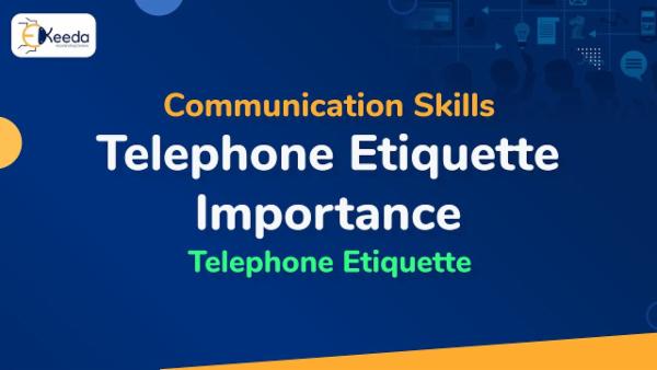 TELEPHONE ETIQUETTE cover