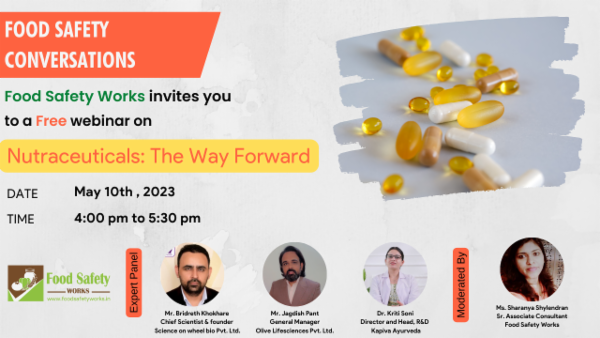 Food Safety Conversation:Nutraceuticals: The Way Forward cover
