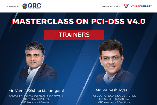 PCIDSS v4.0 Masterclass cover
