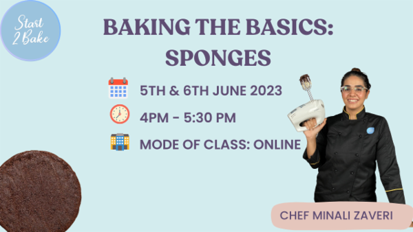 Baking the basics: Sponges (Online) cover
