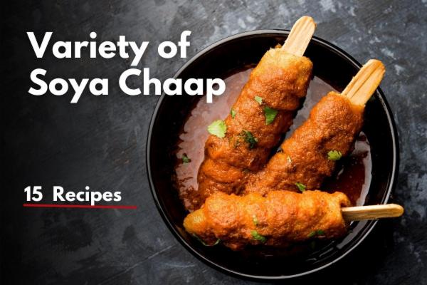 Variety Of Soya Chaap cover