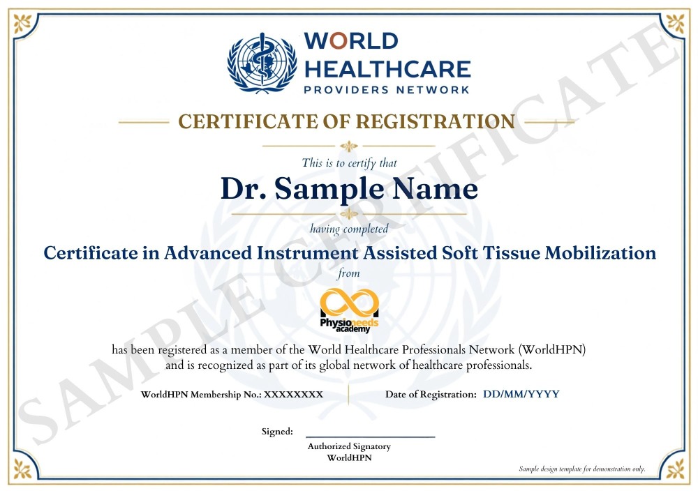 Additional certificate example 3