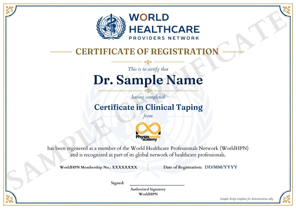Additional certificate example 3
