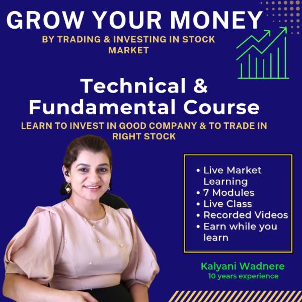 Basics of Stock Market + Technical + Fundamental Course cover