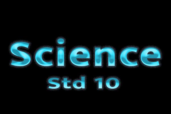 Std 10 Science (Semi English and English Medium) cover