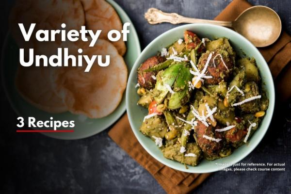 Variety of Undhiyu cover