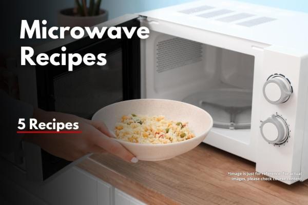 Microwave Recipes cover