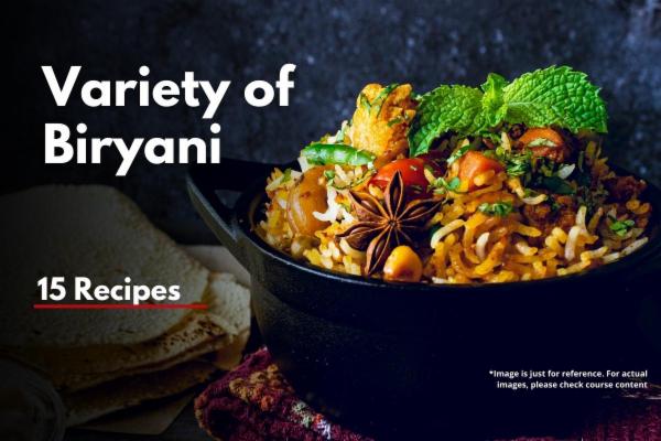 Variety of Biryani cover