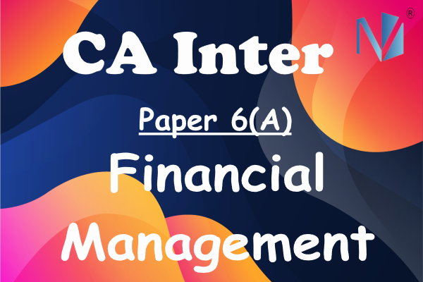 CA Inter - Financial Management cover