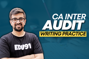 CA Inter Audit Writing Practice cover