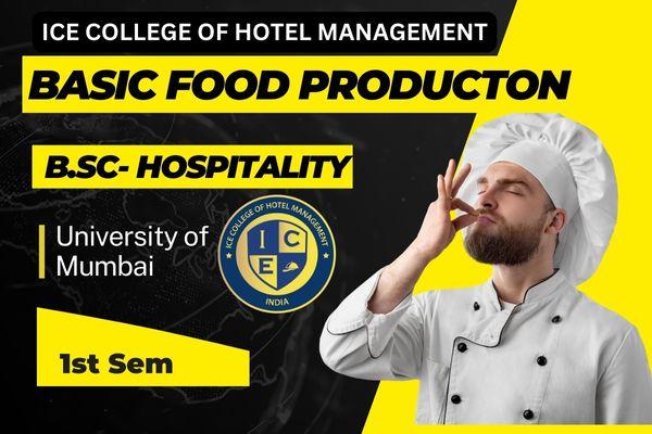 Basic Food Production cover