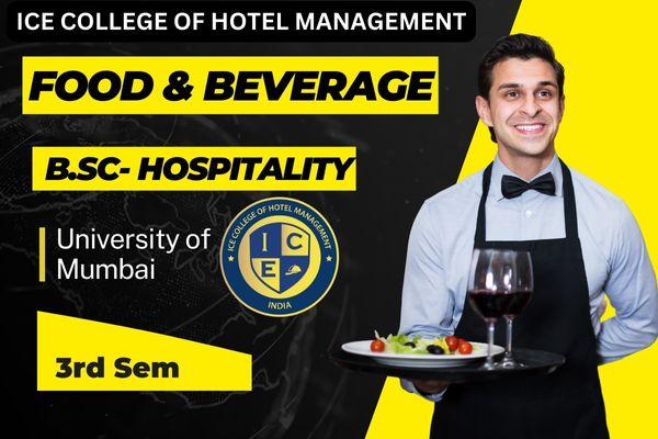 Food and Beverage 3rd Sem cover