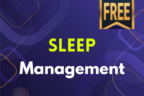 Sleep Management Meditation cover