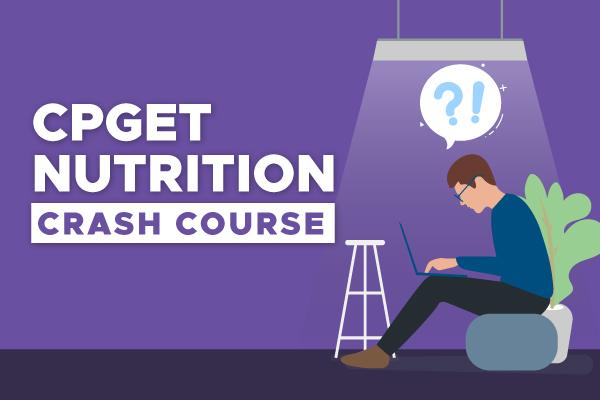 CPGET Nutrition 2023 - Crash Course cover