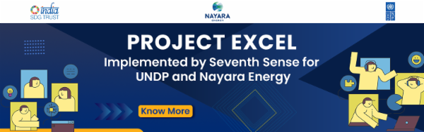 Project Excel - Implemented by Seventh Sense for UNDP and Nayara Energy cover