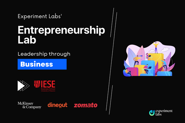 Entrepreneurship Lab - July cover