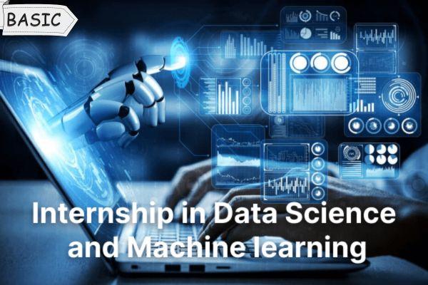 Online Internship In Data Science And Machine Learning cover