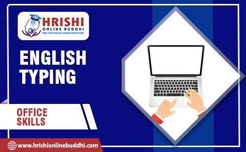 English Typing cover