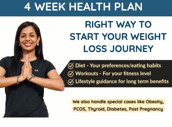 4 WEEK HEALTH PLAN cover
