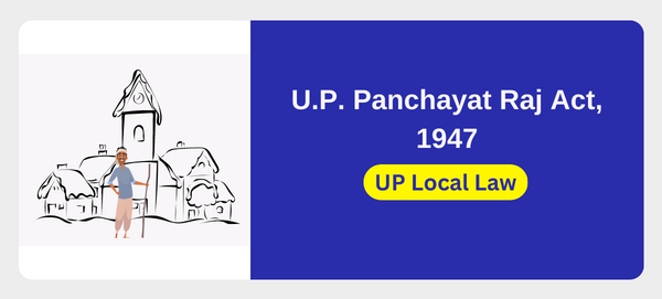 U.P. Panchayat Raj Act, 1947 cover