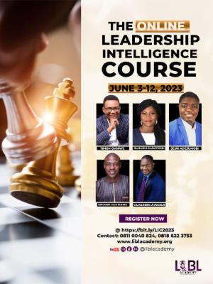 LEADERSHIP INTELLIGENCE COURSE - Beginner Level (The Introduction) cover