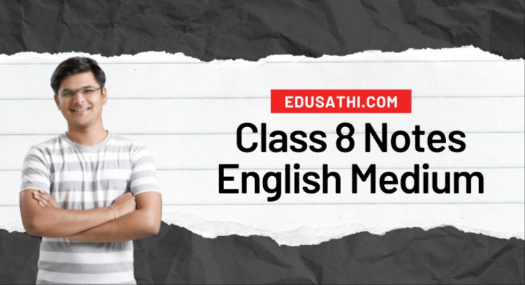 Class 8 Notes English Medium cover