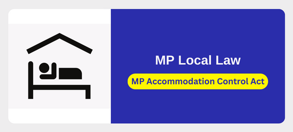 MP JUDICIARY (Accommodation Control Act),1961 cover